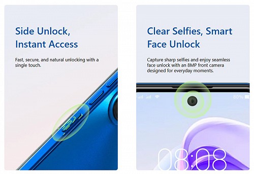 MEIZU smartphone Mblu 21, 6.79, 6/128GB, 4900mAh, μαύρο MBLUE21128-BK