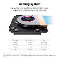 BEELINK mini PC SER3, AMD 3200U, 16GB, 500GB M.2, Windows 11 Pro SER-3200U-16500