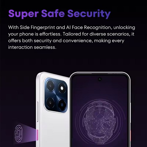 MEIZU smartphone Mblu 22, 6.79, 3/64GB, 5000mAh, μαύρο MBLU2264-BK
