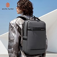 ARCTIC HUNTER τσάντα πλάτης B00872 με θήκη laptop 15.6, 14.5L, γκρι B00872-GY
