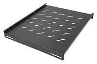 POWERTECH σταθερό ράφι για rack 19 NETW-0052, 1U, βάθος 420mm, μαύρο NETW-0052