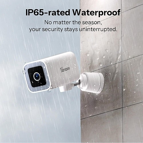 SONOFF smart κάμερα CAM-B1P, 2K, WiFi, SD, IP65 CAM-B1P