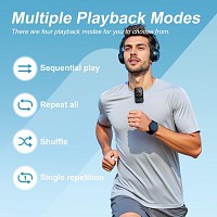 RUIZU MP3 player X02 με οθόνη 2.01, 32GB, Bluetooth, μαύρο X02-32GB