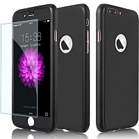 360 Full Cover & Temp.Glass Samsung A3 17 Black