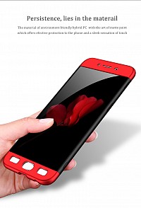 360 Full Cover & Temp.Film Samsung S9 Red