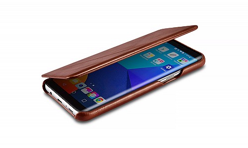 iCarer-Xoomz RS 99001 PU Leather Samsung S8 Black