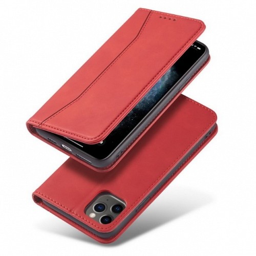 Bodycell Book Case Pu Leather iPhone 11  Red