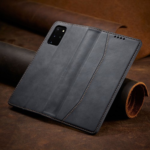 Bodycell Book Case Pu Leather Samsung S20 Plus Black