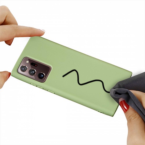 My Colors Liquid Silicon For Samsung A20S Light Green