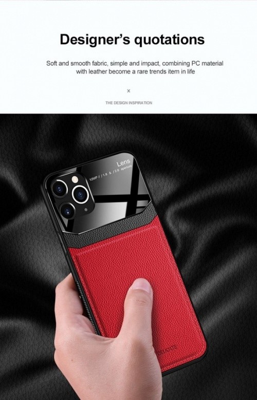 Bodycell Back Cover Plexiglass For iPhone 11 Pro Max Brown