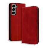 Bodycell Book Case Pu Leather Samsung S21  Red
