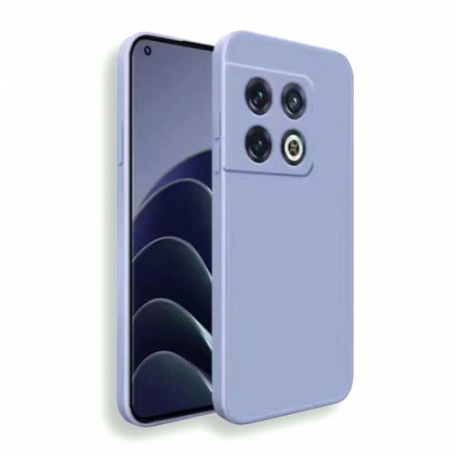 Bodycell Square Liquid Silicon Case Oneplus 10 Pro 5G Light Blue