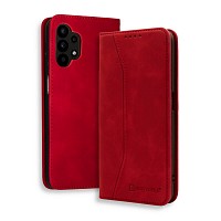 Bodycell Book Case Pu Leather Samsung A32 4G Red
