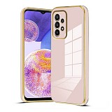 Bodycell Gold Plated Silicon Samsung A23 Pink