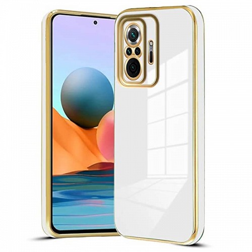 Bodycell Gold Plated Silicon Xiaomi Note 10 Pro 4G White