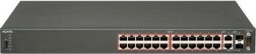 SWITCH NORTEL 4526T-PWR 26-Ports 10/100 (2) 1G SFP POE w/ Rkmnts