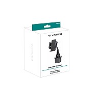 VIVANCO CAR HOLDER ASSISTANT CUPHOLDER SYSTEM black
