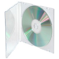 VIVANCO ΘΗΚΕΣ CD/DVD SLIM CASE 10pcs transparent
