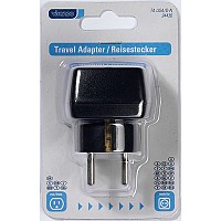 VIVANCO TRAVEL ADAPTER USA TO SCHUKO plug