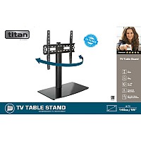 VIVANCO ΒΑΣΗ TV ΤΡΑΠΕΖΙΟΥ ΜΕ ΠΕΡΙΣΤΡΟΦΗ VESA 400 ΕΩΣ 55 inch