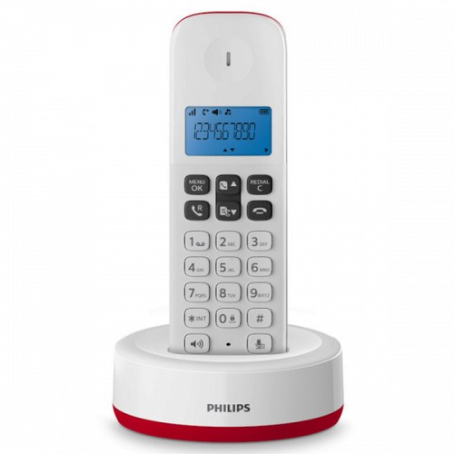 ΑΣΥΡΜΑΤΟ ΤΗΛΕΦΩΝΟ PHILIPS D1611R GRS red