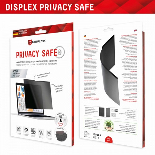 DISPLEX PRIVACY SAFE FILM MACBOOK PRO 14.2'