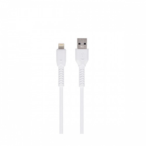 MAXLIFE USB TO LIGHTNING DATA CABLE 1m 3A white