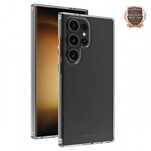VIVANCO SAFE & STEADY CASE SAMSUNG S24 ULTRA transparent backcover