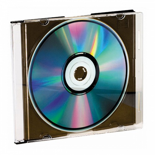 VIVANCO ΘΗΚΕΣ CD/DVD SLIM CASE 10pcs black