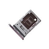 Βάση Κάρτας Sim & SD Samsung A556 Galaxy A55 5G Λιλά (Original)