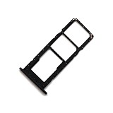 Βάση Κάρτας Sim & SD Samsung A145R Galaxy A14 Μαύρο (Original)