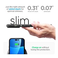 Θήκη Soft TPU Spigen Liquid Air Apple iPhone 14 Pro Max Μαύρο