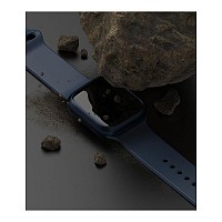 Θήκη PC Ringke Slim Apple Watch 7/ 8 41mm Διάφανο & Μπλε (2 τεμ)