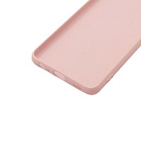 Θήκη Liquid Silicon inos Samsung A225F Galaxy A22 4G L-Cover Σομόν