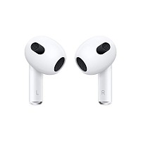 Ακουστικό Bluetooth Apple MME73 AirPods 3 με Θήκη Φόρτισης Lightning Λευκό
