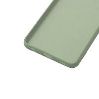 Θήκη Liquid Silicon inos Samsung A325F Galaxy A32 4G L-Cover Λαδί