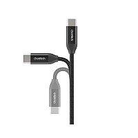Καλώδιο Σύνδεσης USB 2.0 Choetech XCC-1036 USB C σε USB C PD3.1 240W 2m Μαύρο
