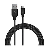 Καλώδιο Σύνδεσης USB 2.0 Devia EC203 Braided USB A σε micro USB 1m Gracious Μαύρο