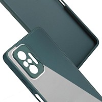 Θήκη TPU & Glass inos Apple iPhone 11 Pro Max CamGuard Πράσινο