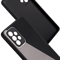 Θήκη TPU & Glass inos Samsung A725F Galaxy A72/ A726B Galaxy A72 5G CamGuard Μαύρο