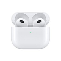 Ακουστικό Bluetooth Apple MME73 AirPods 3 με Θήκη Φόρτισης Lightning Λευκό