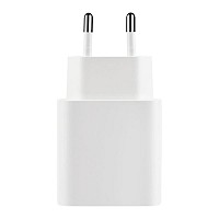 Φορτιστής Ταξιδίου Ταχείας Φόρτισης Maxlife MXTC-06 με Διπλή Έξοδο USB A & USB C PD + QC 30W Λευκό