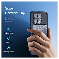 Θήκη TPU & PC Dux Ducis Aimo Xiaomi Poco F6 Pro 5G Μαύρο