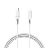 Καλώδιο Σύνδεσης USB 3.0 inos USB C σε USB C 60W 2m Λευκό