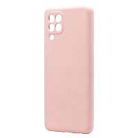 Θήκη Liquid Silicon inos Samsung A225F Galaxy A22 4G L-Cover Σομόν