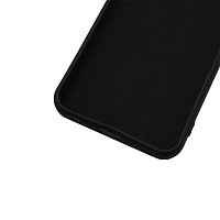 Θήκη Liquid Silicon inos Samsung A245F Galaxy A24 4G L-Cover Μαύρο