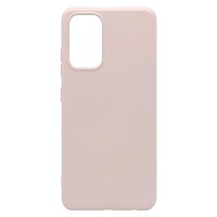 Θήκη Liquid Silicon inos Samsung A325F Galaxy A32 4G L-Cover Σομόν