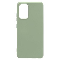 Θήκη Liquid Silicon inos Samsung A325F Galaxy A32 4G L-Cover Λαδί