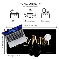Mousepad Warner Bros Harry Potter 045 80x40cm Μαύρο (1 τεμ)