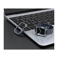 Θήκη TPU & PC Devia Sport Apple Watch 4/ 5/ 6/ SE (40mm) Shock Proof Σκούρο Μπλε